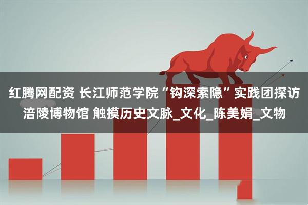 红腾网配资 长江师范学院“钩深索隐”实践团探访涪陵博物馆 触摸历史文脉_文化_陈美娟_文物