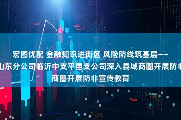 宏图优配 金融知识进街区 风险防线筑基层——瑞众保险山东分公司临沂中支平邑支公司深入县域商圈开展防非宣传教育
